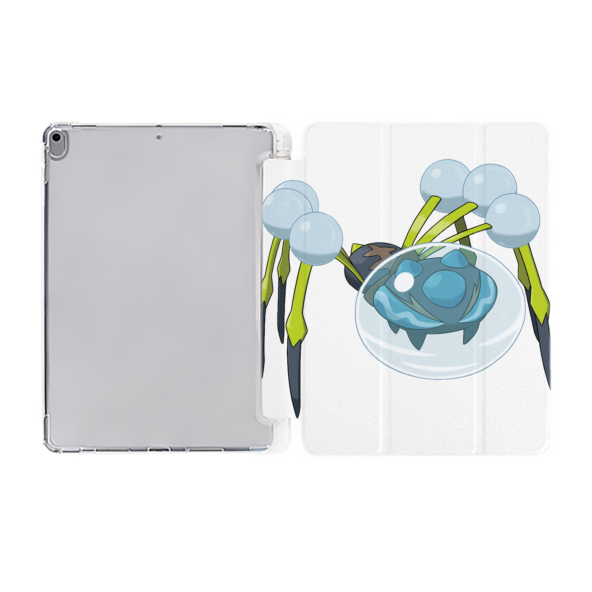 （画像用） ポケットモンスター Pokémon IPad ケース ペン収納付き 三つ折りスタンド PUレザー×シリコン 対応機種9.5/10.5/10.9インチ